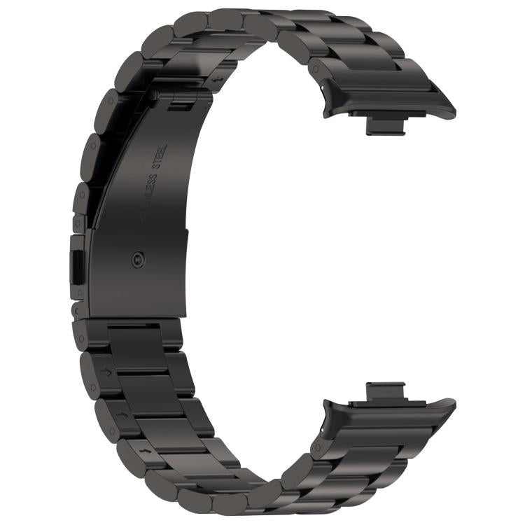 For Redmi Band 3 / Xiaomi Smart Band 9 Active xDfind Three Beads Metal Watch Band