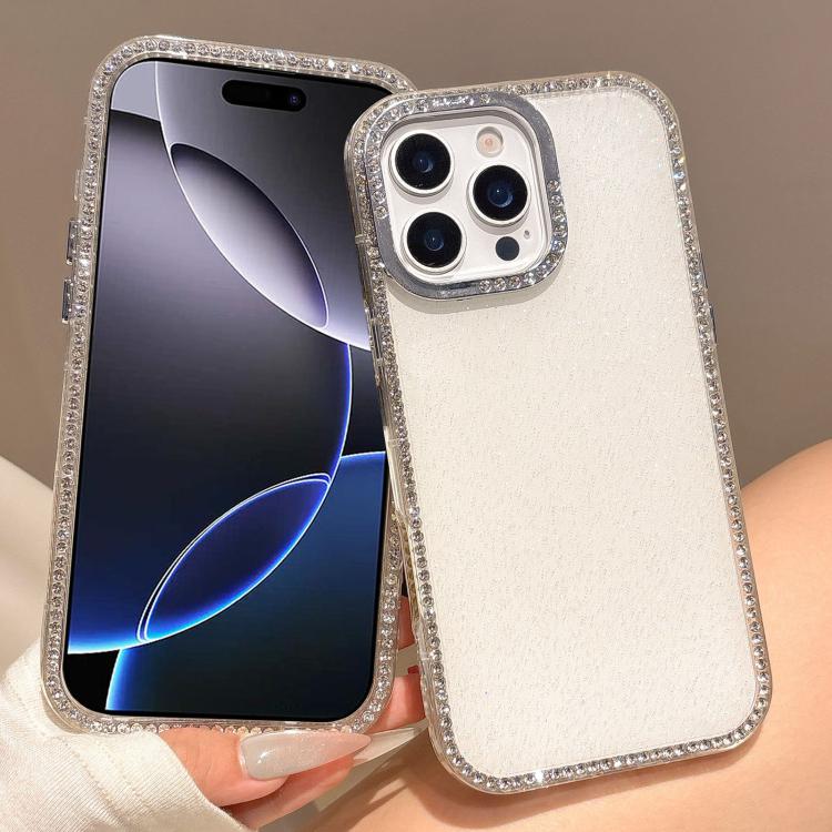 For iPhone 16 Pro Max Colorful Glitter TPU Hybrid IMD Full Coverage Phone Case