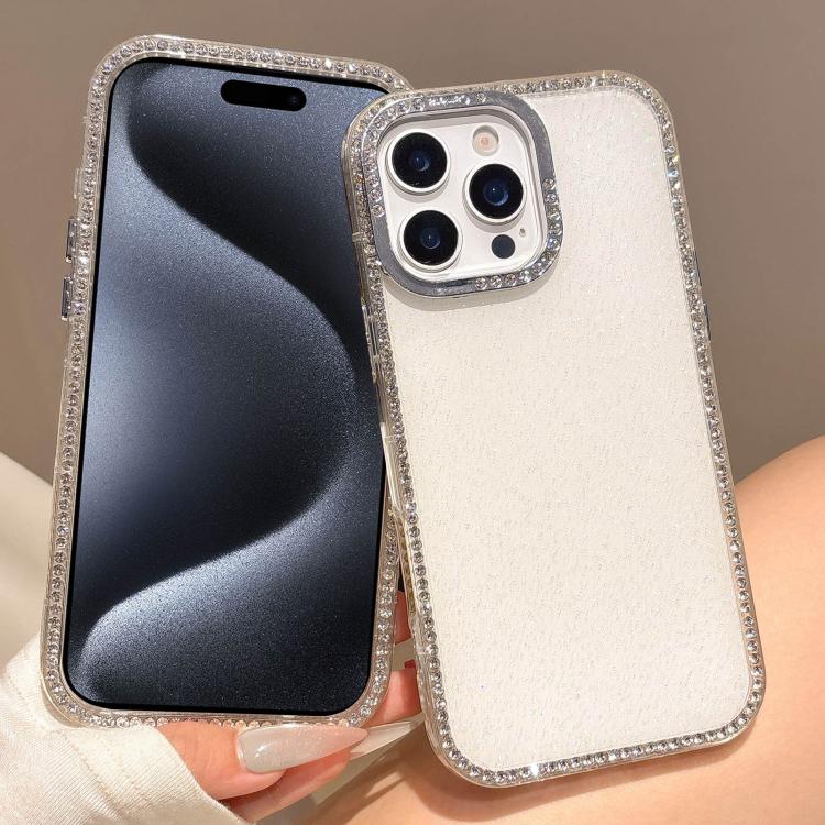 For iPhone 15 Pro Max Colorful Glitter TPU Hybrid IMD Full Coverage Phone Case