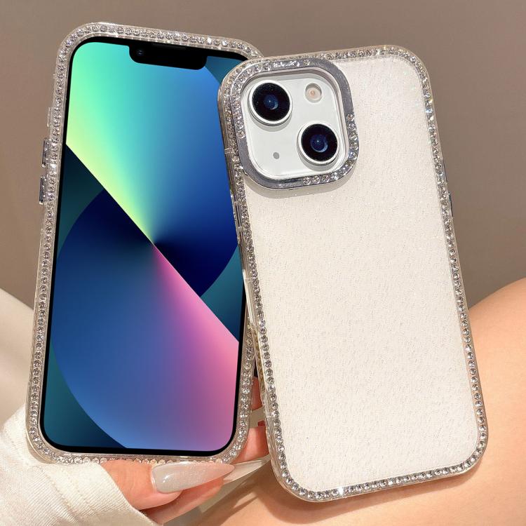 For iPhone 13 / 14 Colorful Glitter TPU Hybrid IMD Full Coverage Phone Case