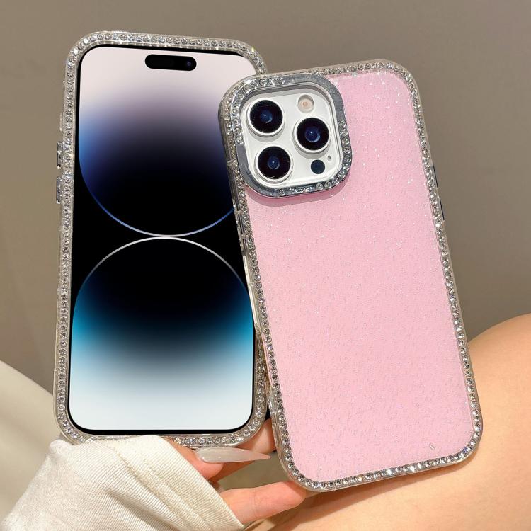 For iPhone 14 Pro Colorful Glitter TPU Hybrid IMD Full Coverage Phone Case