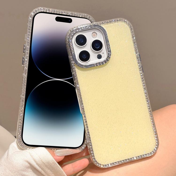 For iPhone 14 Pro Colorful Glitter TPU Hybrid IMD Full Coverage Phone Case