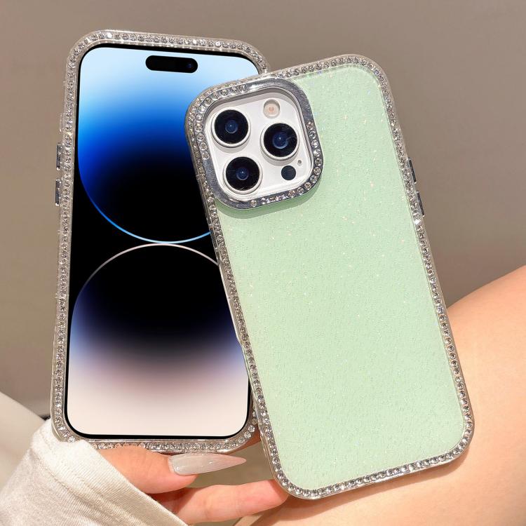 For iPhone 14 Pro Max Colorful Glitter TPU Hybrid IMD Full Coverage Phone Case