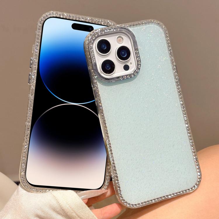 For iPhone 14 Pro Max Colorful Glitter TPU Hybrid IMD Full Coverage Phone Case