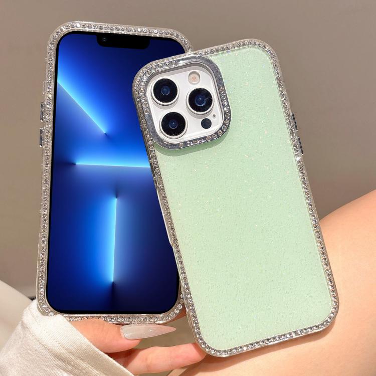 For iPhone 13 Pro Colorful Glitter TPU Hybrid IMD Full Coverage Phone Case