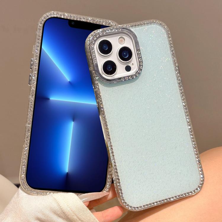 For iPhone 13 Pro Colorful Glitter TPU Hybrid IMD Full Coverage Phone Case