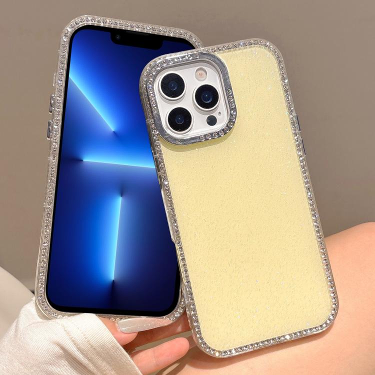 For iPhone 13 Pro Colorful Glitter TPU Hybrid IMD Full Coverage Phone Case