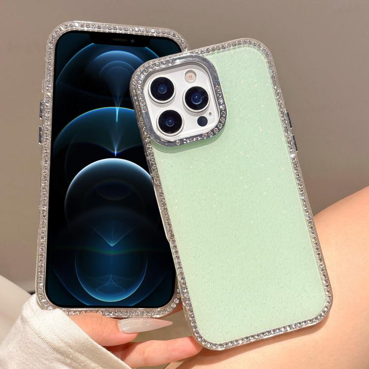 For iPhone 12 Pro Max Colorful Glitter TPU Hybrid IMD Full Coverage Phone Case