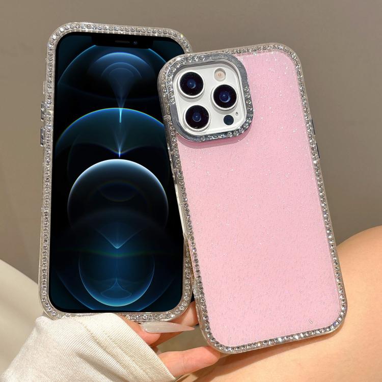For iPhone 12 Pro Max Colorful Glitter TPU Hybrid IMD Full Coverage Phone Case
