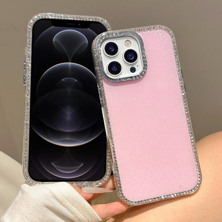 For iPhone 12 Pro Colorful Glitter TPU Hybrid IMD Full Coverage Phone Case