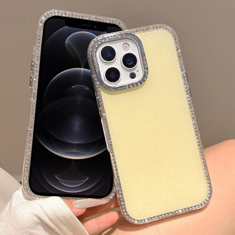 For iPhone 12 Pro Colorful Glitter TPU Hybrid IMD Full Coverage Phone Case