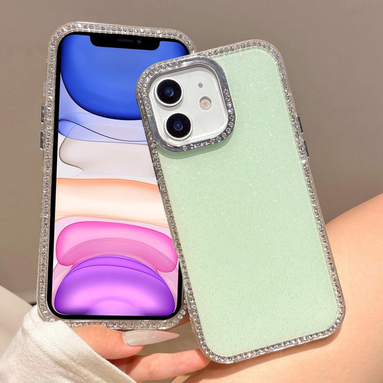 For iPhone 11 Colorful Glitter TPU Hybrid IMD Full Coverage Phone Case