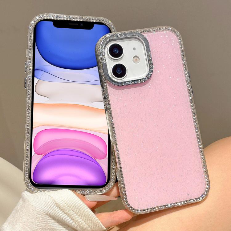 For iPhone 11 Colorful Glitter TPU Hybrid IMD Full Coverage Phone Case