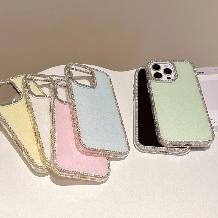 For iPhone 15 Plus / 14 Plus Colorful Glitter TPU Hybrid IMD Full Coverage Phone Case