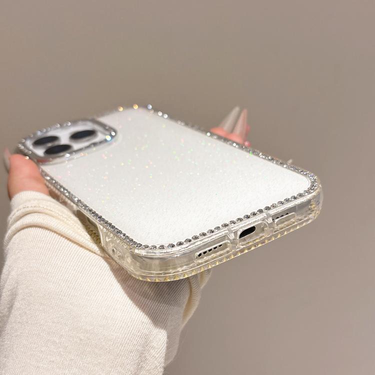 For iPhone 15 Plus / 14 Plus Colorful Glitter TPU Hybrid IMD Full Coverage Phone Case