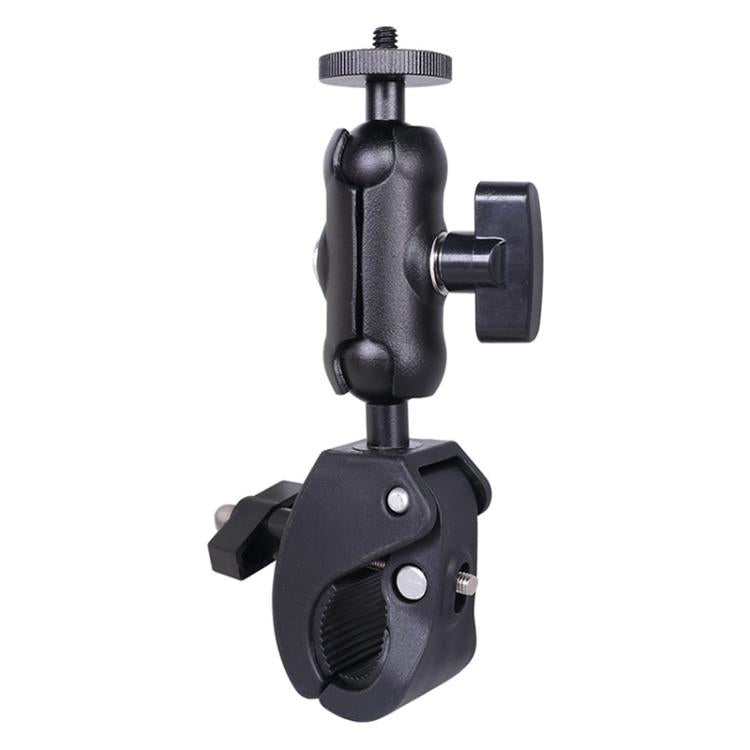 Universal Action Camera Bicycle Handlebar Clamp, Size:S 15.5cm - Black