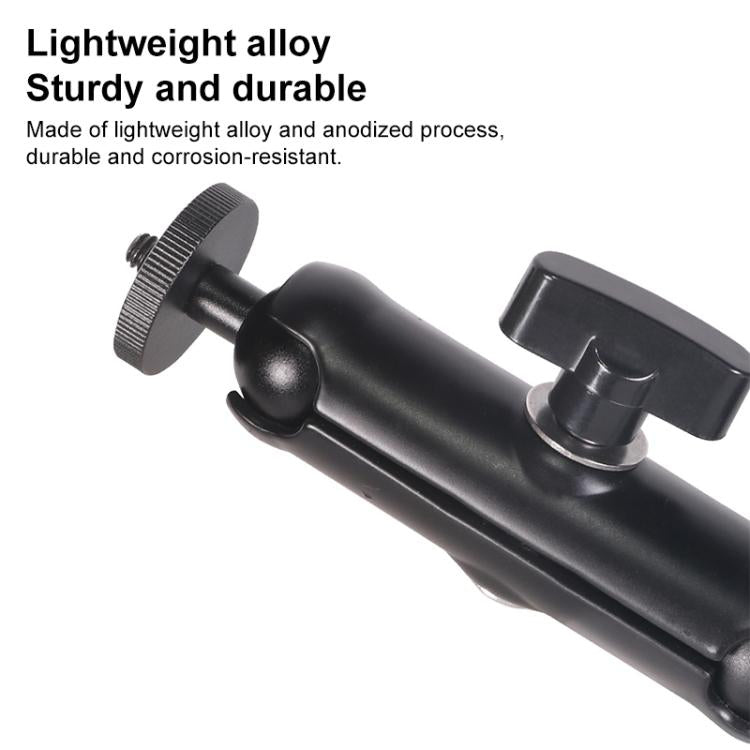 Universal Action Camera Bicycle Handlebar Clamp, Size:L 24cm - Black
