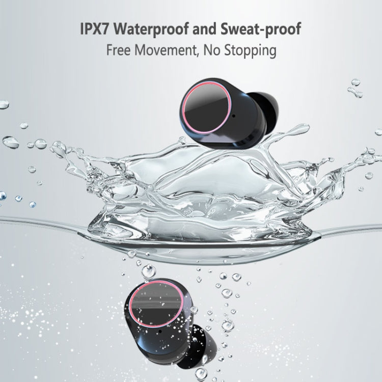 HAMTOD G02 Pro Bluetooth 5.1 Waterproof TWS Bluetooth Earphone with Charging Box