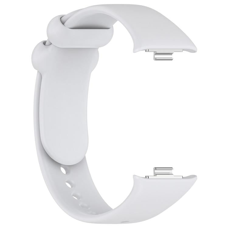 For Redmi Watch 6 / Watch 5 / Watch 4 xDfind Solid Color Black Buckle Silicone Watch Band