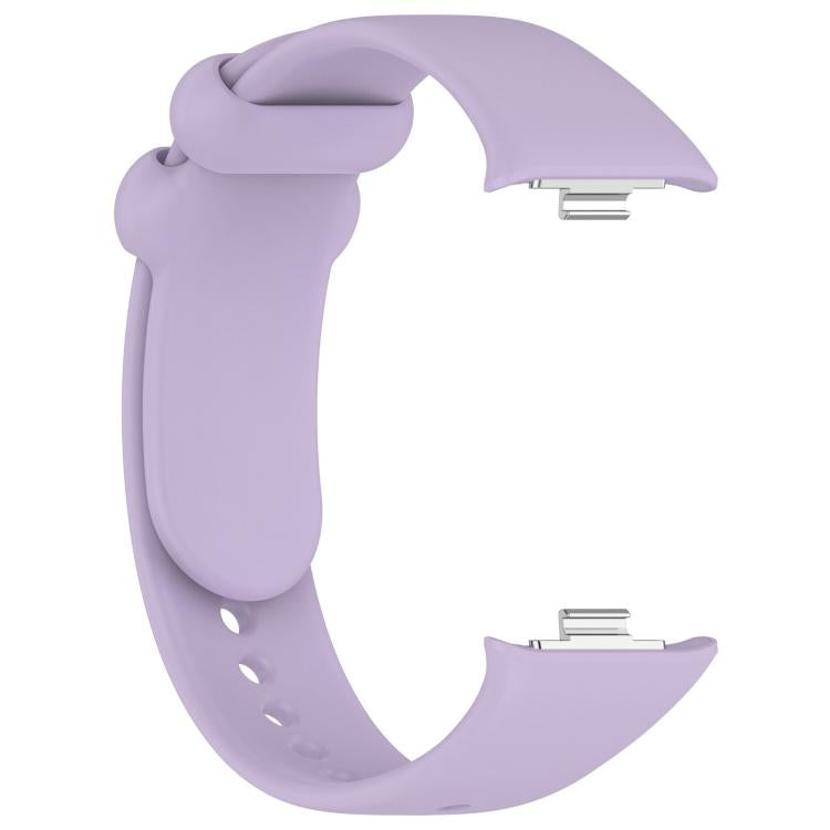 For Redmi Watch 6 / Watch 5 / Watch 4 xDfind Solid Color Black Buckle Silicone Watch Band