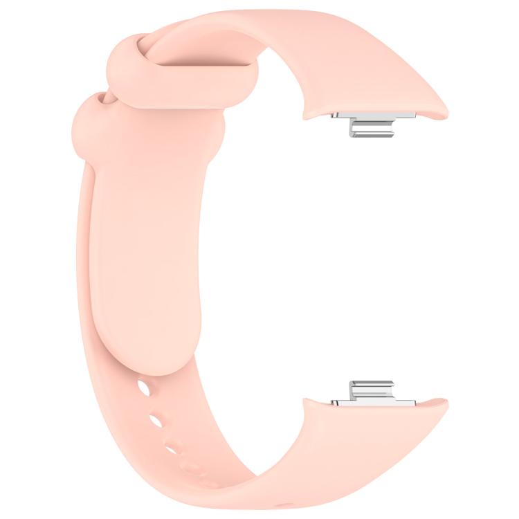 For Xiaomi Band 10 Pro/9 Pro/Redmi Watch 6/5/4 xDfind Solid Color Black Buckle Silicone Watch Band