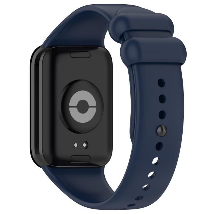 For Xiaomi Band 10 Pro/9 Pro/Redmi Watch 6/5/4 xDfind Solid Color Black Buckle Silicone Watch Band