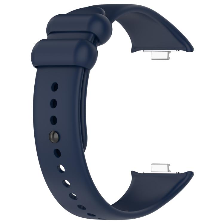 For Xiaomi Band 10 Pro/9 Pro/Redmi Watch 6/5/4 xDfind Solid Color Black Buckle Silicone Watch Band