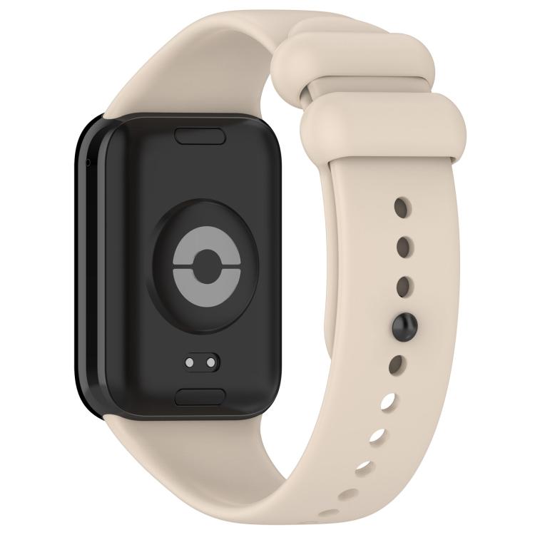 For Xiaomi Band 10 Pro/9 Pro/Redmi Watch 6/5/4 xDfind Solid Color Black Buckle Silicone Watch Band