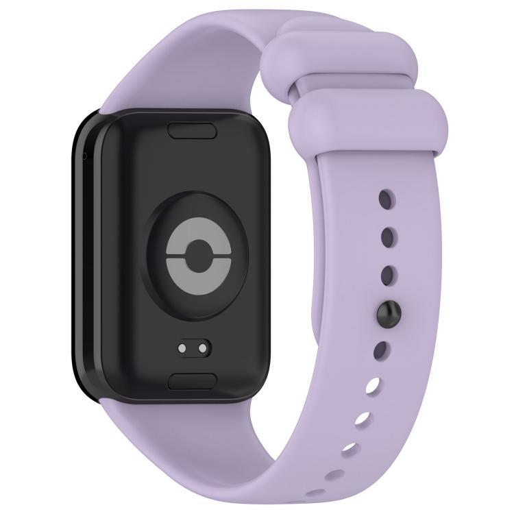 For Xiaomi Band 10 Pro/9 Pro/Redmi Watch 6/5/4 xDfind Solid Color Black Buckle Silicone Watch Band