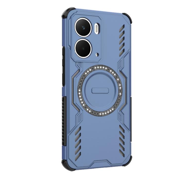 For Realme Neo7x 5G Butterfly Armor MagSafe Magnetic Ring Shockproof Phone Case