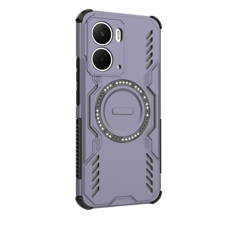 For Realme Neo7x 5G Butterfly Armor MagSafe Magnetic Ring Shockproof Phone Case
