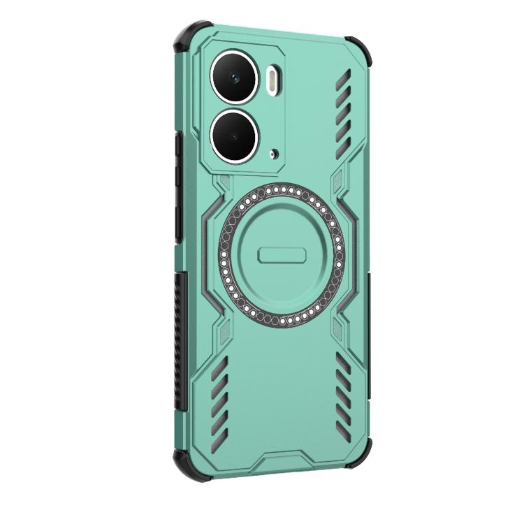For Realme Neo7x 5G Butterfly Armor MagSafe Magnetic Ring Shockproof Phone Case