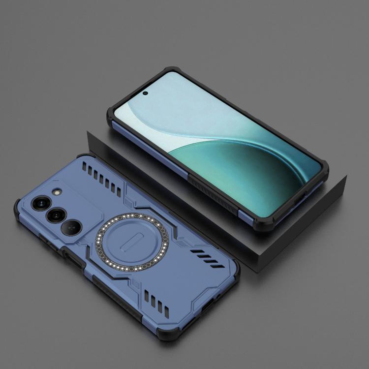 For Realme V60 Pro 5G Butterfly Armor MagSafe Magnetic Ring Shockproof Phone Case