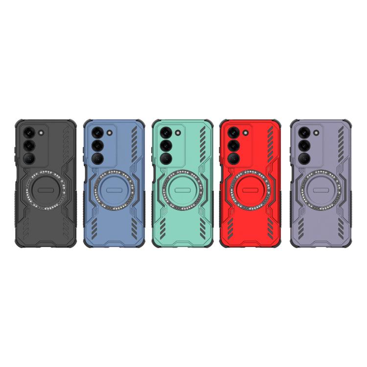 For Realme V60 Pro 5G Butterfly Armor MagSafe Magnetic Ring Shockproof Phone Case