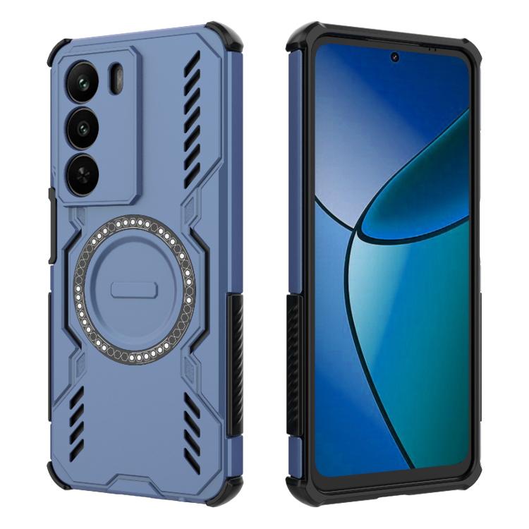 For Realme C73 5G Global Butterfly Armor MagSafe Magnetic Ring Shockproof Phone Case