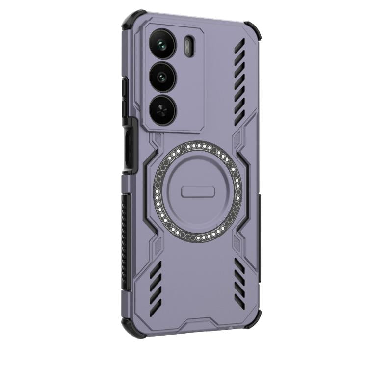 For Realme C73 5G Global Butterfly Armor MagSafe Magnetic Ring Shockproof Phone Case