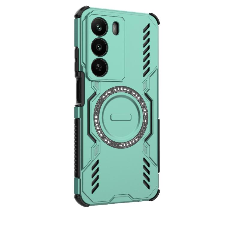 For Realme C73 5G Global Butterfly Armor MagSafe Magnetic Ring Shockproof Phone Case