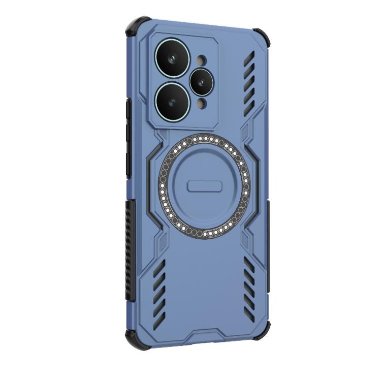 For Realme 15 5G Global Butterfly Armor MagSafe Magnetic Ring Shockproof Phone Case