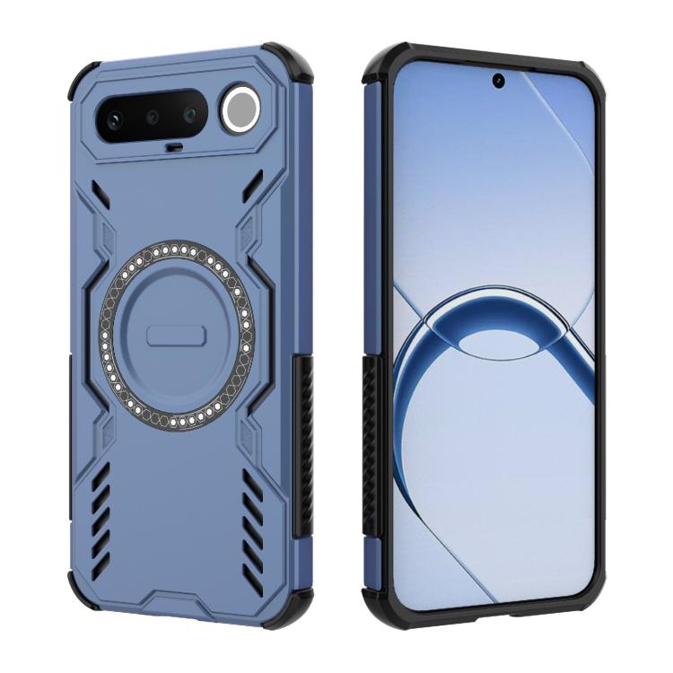 For Realme 16 5G Global Butterfly Armor MagSafe Magnetic Ring Shockproof Phone Case