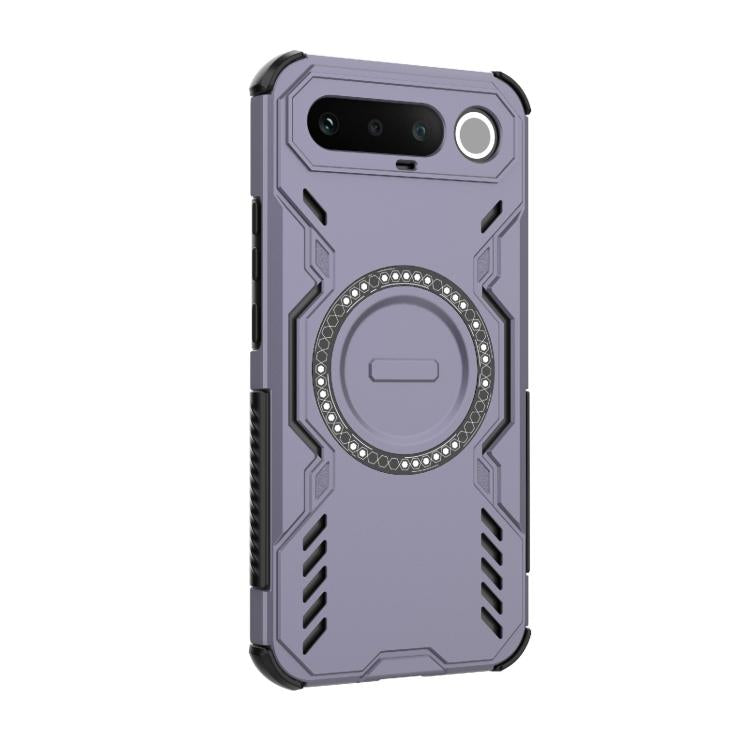 For Realme 16 5G Global Butterfly Armor MagSafe Magnetic Ring Shockproof Phone Case