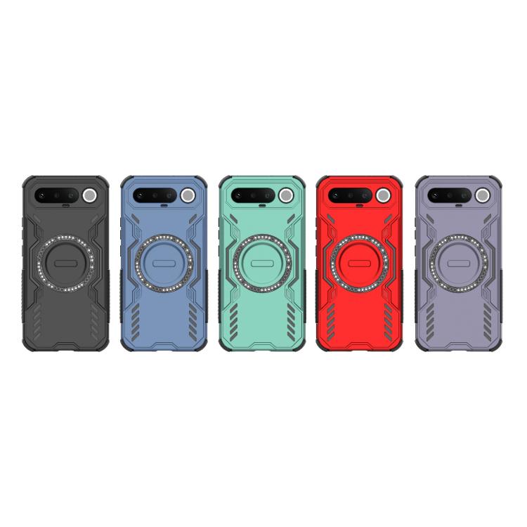 For Realme 16 5G Global Butterfly Armor MagSafe Magnetic Ring Shockproof Phone Case