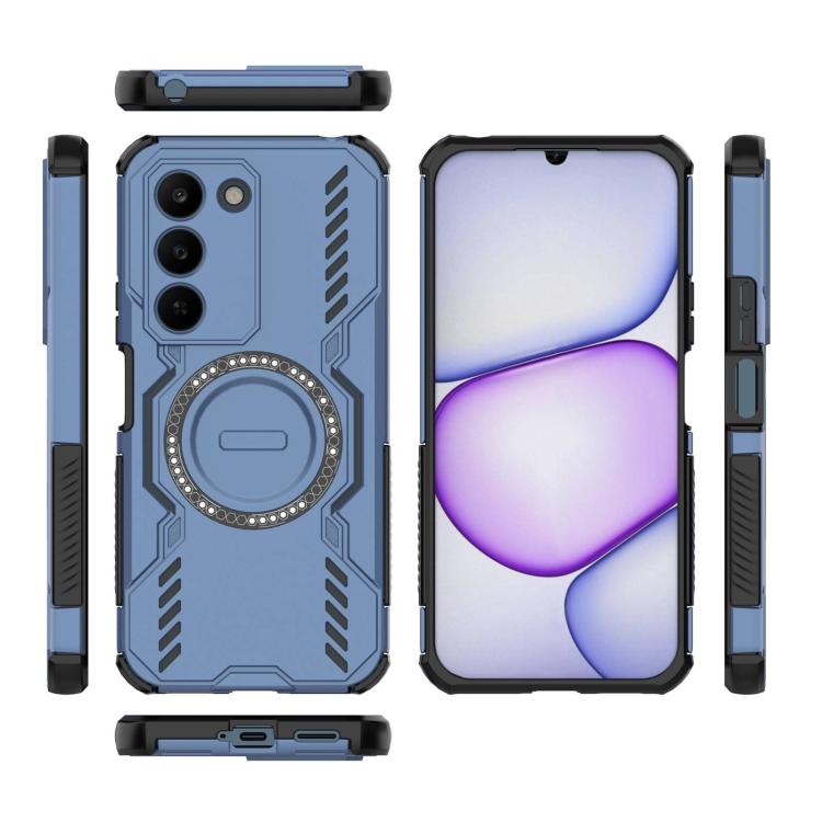 For Realme C83 5G India Butterfly Armor MagSafe Magnetic Ring Shockproof Phone Case