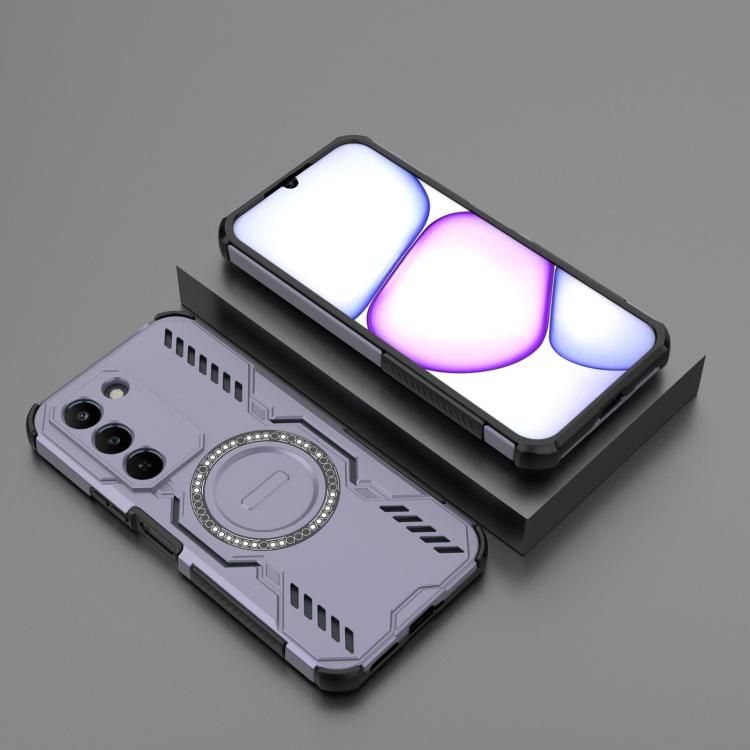 For Realme C83 5G India Butterfly Armor MagSafe Magnetic Ring Shockproof Phone Case