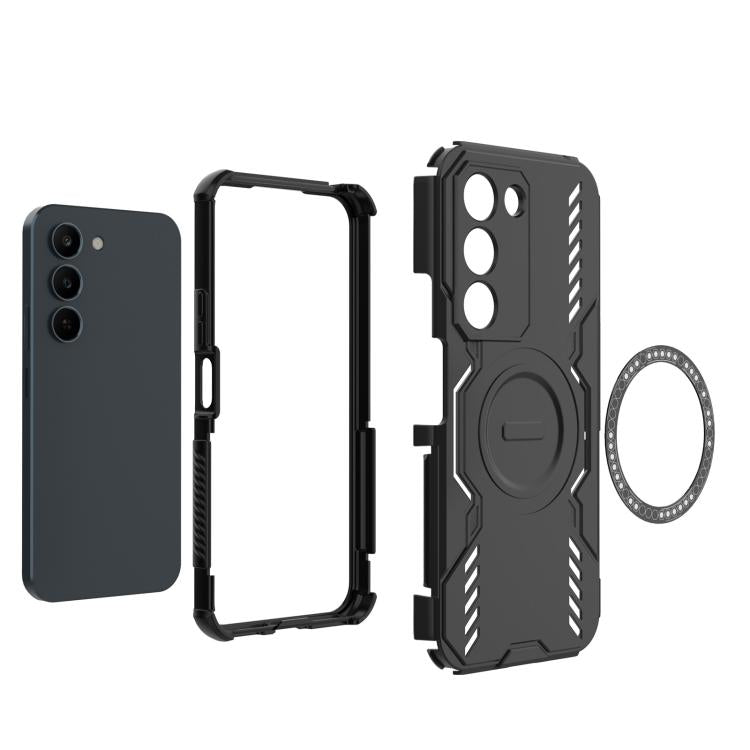 For Realme C83 5G India Butterfly Armor MagSafe Magnetic Ring Shockproof Phone Case