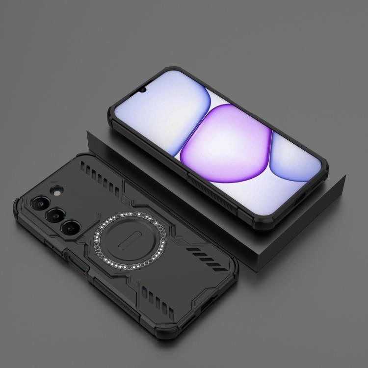 For Realme C83 5G India Butterfly Armor MagSafe Magnetic Ring Shockproof Phone Case