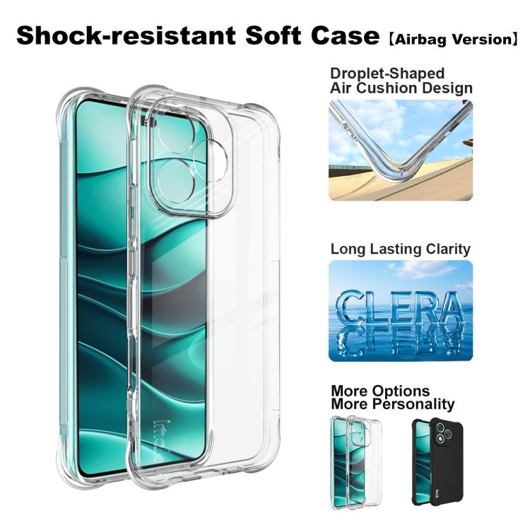 For Honor 400 Lite Global imak Shockproof Airbag TPU Phone Case