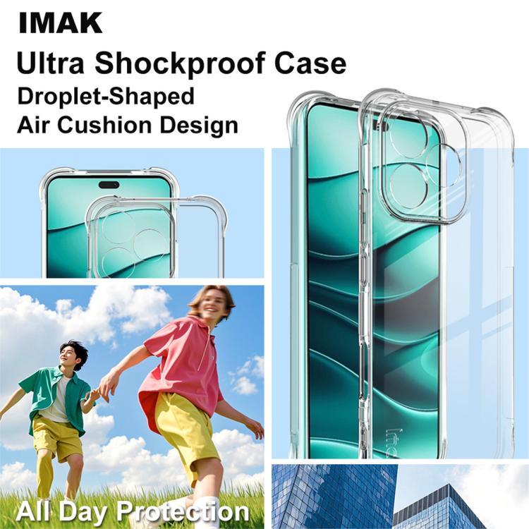 For Honor 400 Lite Global imak Shockproof Airbag TPU Phone Case