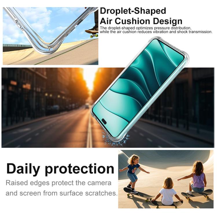 For Honor 400 Lite Global imak Shockproof Airbag TPU Phone Case