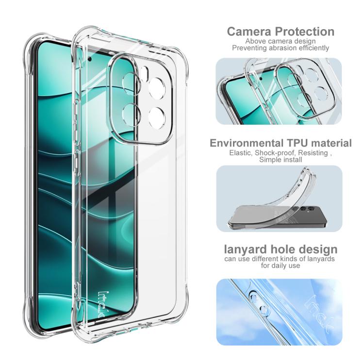 For Honor GT Pro 5G imak Shockproof Airbag TPU Phone Case
