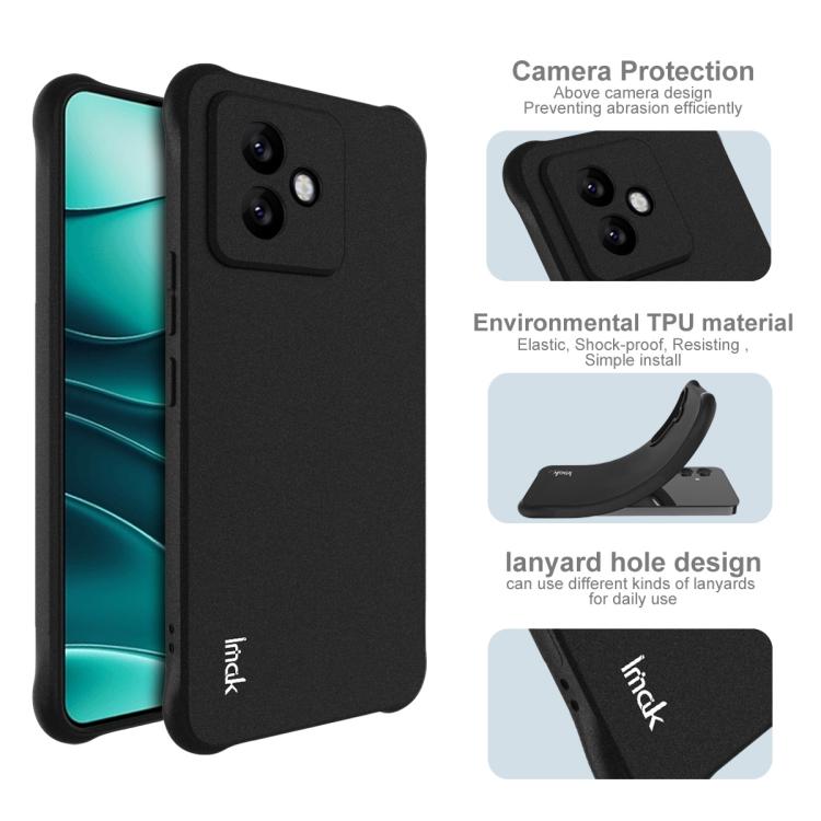 For Honor X60 GT 5G imak Shockproof Airbag TPU Phone Case